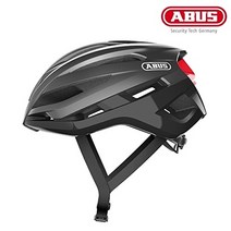 아부스 ABUS StormChaser 스톰체이서 자전거용 에어로 헬멧, 폴라 화이트/L