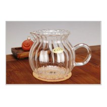 탕관 차사발 잎차우림도구 고급찻집 유리 그릇 220ml 티타임도구 유리사발 다도 다관, 상세페이지참조