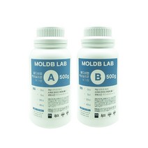 몰드비 부가형 실리콘 액상실리콘 몰드만들기, 경도 20, 1kg 세트