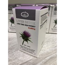 네이쳐스탑 리버 디톡스 35000mg 60캡슐 - 호주 밀크씨슬 실리마린
