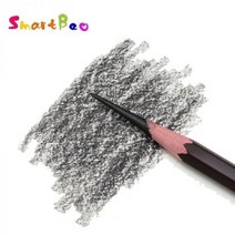 14B 숯 스케치 연필 Honed 또는 12B 슈퍼 어두운 드로잉 미술 용품 16B 10B, 4 Pcs 8B Crude
