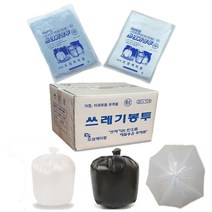 배접 쓰레기봉투/분리수거봉투 특대/대형/중형/소형, 특대 흑색 300장