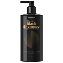트리트룸 더모어 새치 염색 대용량 블랙 샴푸, 1010ml, 1개