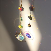 스테인드글라스 썬캐처 봄 드림캐처 선물 인테리어 창문 아크릴 DIY 모빌, K