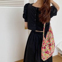 [제이스샷] 소매 퍼프 백 트임 단추 포인트 데일리룩 프렌치 원피스