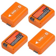 2160mAh NP-FW50 NP FW50 NPFW50 알파 a7 a7II a7R a7RII 알파 a6000 a6300 a6400 LED 듀얼 충전기, 04 4 batteries