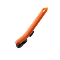 신발 광택 Detachable Household Shoe Washing Brush Soft Hair White Collar Cleaning Plate Set Polisher, 한개옵션1, 02 Orange
