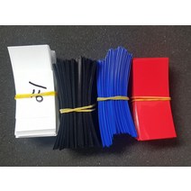 18650 수축튜브 100장, 검정