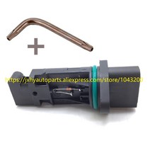 0280217529 아우디 폭스 바겐 시트 A3 A4 B6 골프 Mk4 파사트 MAF 질량 공기 유량계 센서 1.9L-2.3L OE #, 한개옵션0