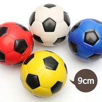 2천 말랑말랑 스펀지 축구공 9cm 9p (소프트볼 PU볼, 9개입