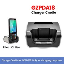 바코드 스캐너 인식 리더 GZPDA05 PDA 바코드 스캐너 전용 충전 크래들 핸드헬드 안드로이드 9.0 2G 16G, 04 GZPDA18Cradle_02 AU