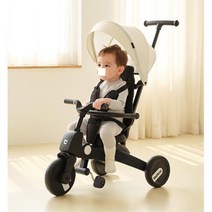 캐노피 폴딩 양대면 보호자손잡이 세발자전거 5살선물