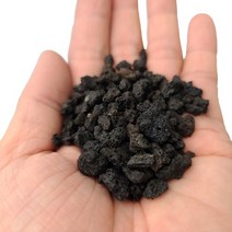 화산석 흑색 중립1kg, 1개