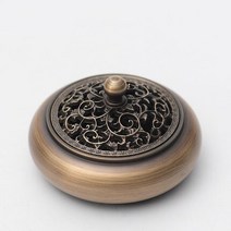 제사 향로 상 침향 인센스스틱 차 제기 향대 향받침대 승진!!! 낮은 가격 금속 블루 황동 구리 상자 코일, 02 B