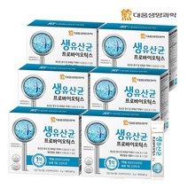 대웅생명과학 생유산균 프로바이오틱스 30포, 6박스