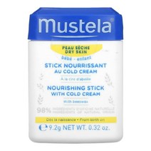 Mustela (무스텔라) Mustela 유아용 콜드 크림이 함유된 영양 스틱 9.2g(0.32oz), 5개
