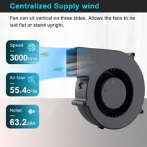 채굴용 2조각 Gdstime 140x40mm DC 12V 축 방향 송풍기 압축기 드라이 클리닝 기계 터빈 냉각, 한개옵션0