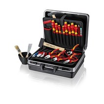 KNIPEX Tools Werkzeugkoffer ベーシック、bestückt