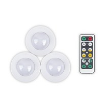 풀템 붙이는 조명 무드등 LED롱거라이트, 쿨화이트3개 + 리모콘