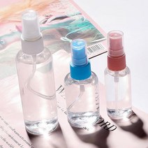 디엠몰 5P 다용도 휴대용 투명 스프레이 용기 공병 향수 탈취제 물 화장품 미스트 분사용기, 100ml