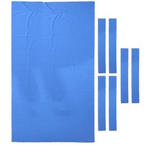 스나이프큐 조인트캡 당구다이 당구대프리미엄 울 당구대 천 9 피트 식탁보 빠른 펠트, 04 Blue 0.9mm
