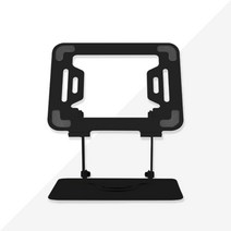 리쌍떼 360도 회전 노트북 거치대 Note360, 블랙, 블랙