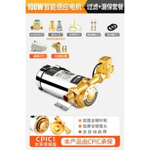휴대용 220v 부스터펌프 소형 인버터 수도 가압펌프, 100W 순동 스마트(다중 보호)+ 누출 보호