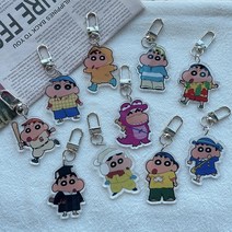 짱구 아크릴 키링 우비 유치원 야구 에어팟키링 버즈키링 우정키링 생일선물 책가방