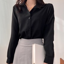 투디 링클프리 오픈 카라 셔츠 블라우스 국내제작 5color