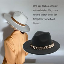 페도라 모자 남여 공용 새틴 위브 따뜻한 레저 울 모자 럭셔리 모자 모자 생일 축제 선물