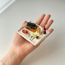 [바보사랑] 미니어쳐 음식 DIY 분식 세트 만들기 미니셰프컬렉션, 상세 설명 참조