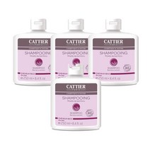 까띠에 밤부 샴푸 250ml Cattier Shampooing 프랑스화장품, 4팩