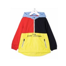 마크제이콥스 22SS 키즈 로고 배색 아노락 자켓 멀티 W26118 T79