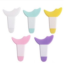 아이라인 가드 눈썹 붙이기 화장연습도구 5칼라, 화이트