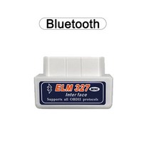 자동차 스캐너 ELM 327 OBD2 자동차 진단 스캐너 코드 리더 V1.5 블루투스 와이파이 안드로이드 ios용 자동 문제 감지기 미니 테스터, [03] Bluetooth White, 03 Bluetooth White