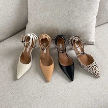 트렌드온 T89030 오픈슈즈 사이드오픈힐 데일리슈즈 7cm