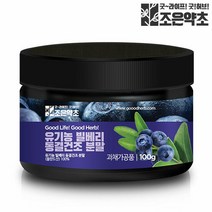 유기농 동결건조 빌베리 분말 가루 파우더 100g, 단품, 단품