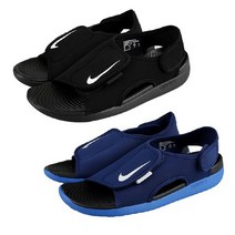 나이키 선레이 어드저스트5 여성 캐주얼 스포츠 찍찍이 샌들 2종 택일