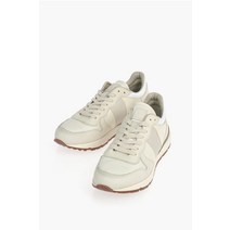 Woolrich TEXTURED 레더 디테일 조거 LOW-TOP 스니커즈 위드 EMBOSS WF3100 W410