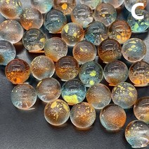 12mm 유리 구슬 공 매력 투명 핀볼 기계 홈 장식 물고기 탱크 꽃병 수족관 장난감 어린이용 50 개/세트, 03 C