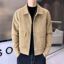 스웨이드자켓 남자 가죽 블루종 점퍼 재킷 트러커