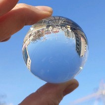 촬영용 크리스탈 볼 60mm, 투명