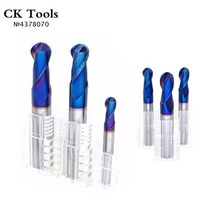 베어링 드릴 콜렛척세트 긴목엔드밀 밀링커터 좋은 가격 두 플루트 엔드, hrc65, r5x75x10d