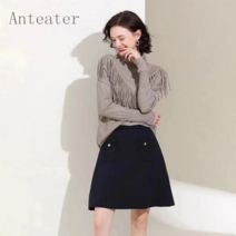 [Anteater]여성 가을겨울 데일리 수술 니트티 스웨터 dr2 Yan1126