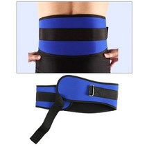 헬스벨트 역도 벨트 back support 운동 벨트 with metal 버클 for men women gym squat deadlifts powerlifting cross, 푸른, xl - 허리 100-120cm, 1개