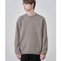 DRAW FIT드로우핏 드로우 핏울 소프 PBT 라운드 니트 MELANGE WOOD WOOL SOF ROUND KNIT 424429