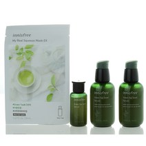 이니스프리 그린티 씨드 세럼 80ml 2p + 30ml + 마이 리얼 스퀴즈 마스크 그린티, 4세트