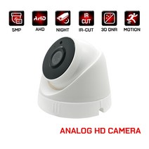 페이크 CCTV 시시티비 가짜시시티비 모형감시카메라, 2.8mm, 5mp, NTSC