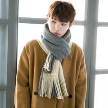 88 편안한 원피스 빅사이즈 77 66 해외 남자 목도리 봄 여름 유행 어 스타일 간단한 남자 스카프 원피스 드롭 오프 니트스카프