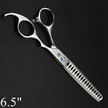 반려동물 미용 목욕 개손질 가위 전문 6.5 "7" 일본 440C 숱이 청커 생선 뼈 이빨 강아지 24 #, 15 Silver-6.5 inch
